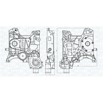 MAGNETI MARELLI Olejové čerpadlo 351516000048