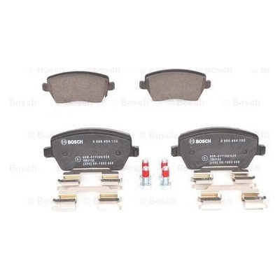 BOSCH Sada brzdových platničiek kotúčovej brzdy 0986494160