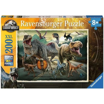 Ravensburger Детски пъзел Ravensburger от 200 XXL части - Джурасик свят (12001058)