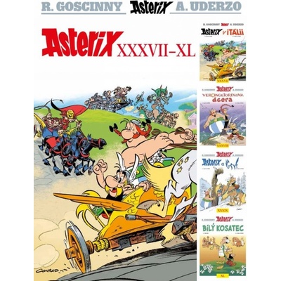 Asterix XXXVII - XL - R. Goscinny – Sleviste.cz