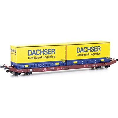 Mehano Kontejnerový vůz DB Cargo Sgkkms 698 DACHSER H0 28409 – Hledejceny.cz