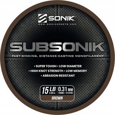 Sonik Subsonik Brown 1200 m 0,31 mm