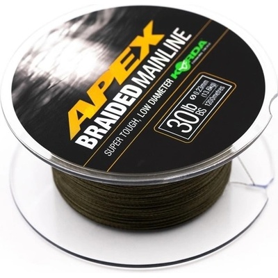 Korda šnúra Apex braided Mainline 1200m 0,23mm 30lb