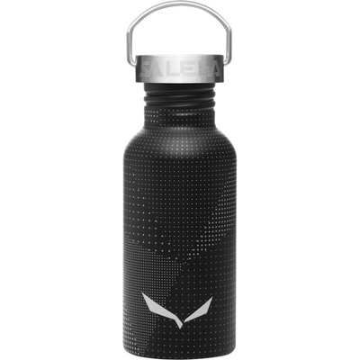 Salewa Aurino Stainless 0,5L Bottle Black Out/Dots Čierna UNI