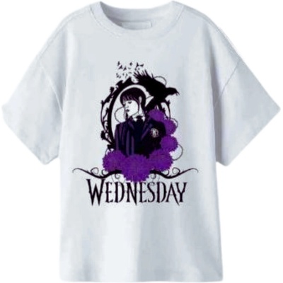 Tričko WEDNESDAY Erv 40981 bílá