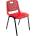 RFG Ученически стол Stilo, 380 х 350 х 430 mm, червен, от V до VIII клас