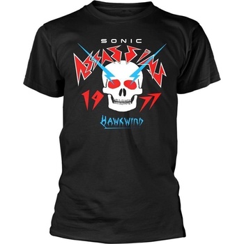 Hawkwind Риза Sonic Assassins Unisex Black L (PH5440L)