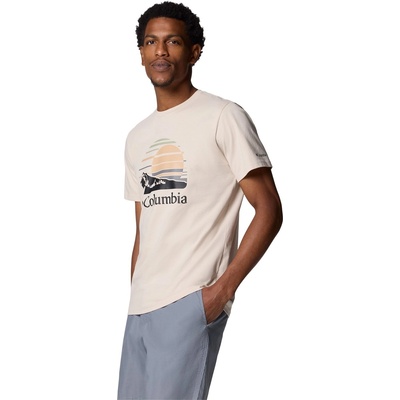 Columbia Мъжка тениска Columbia Path Short-Sleeve Performance T-Shirt Mens - Stone