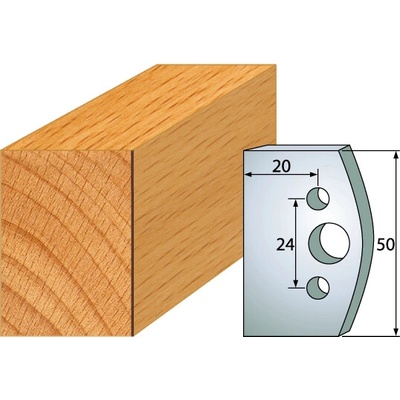 Igm Profilový nůž 50x4mm profil 500 F026-500
