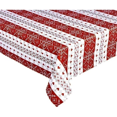 Forbyt Ubrus bavlna Ornament vánoční 40x90 cm