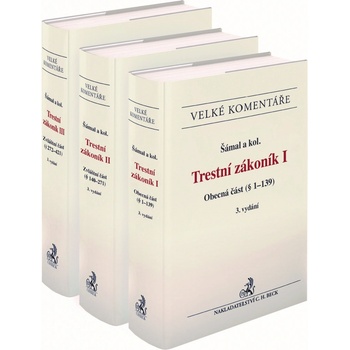 Trestní zákoník. Komentář - 3 svazky - Pavel Šámal