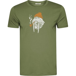 GreenBomb Мъжка тениска GreenBomb Smokey Walrus Guide T-shirt - Dark Seed - размер XL (217-0597-0114)