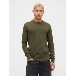 GAP Тениска с гофрирана шарка GAP GAP | Zelen | МЪЖЕ | XS