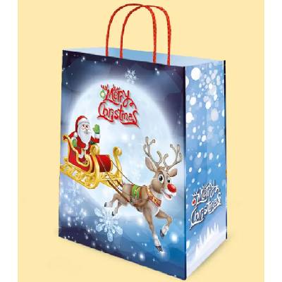 ГОЛЯМА КОЛЕДНА ПОДАРЪЧНА ЧАНТА 43Х34Х14 11 ВИДА