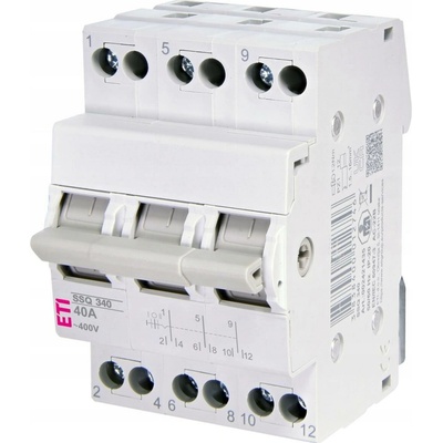 Přepínač ETI Polam 3pólový 40 A 230 V IP20
