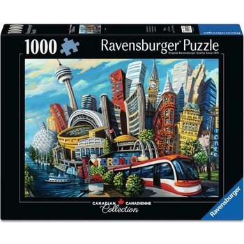 Ravensburger Пъзел Ravensburger от 1000 части - Торонто (12001852)