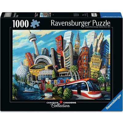 Ravensburger Пъзел Ravensburger от 1000 части - Торонто (12001852)
