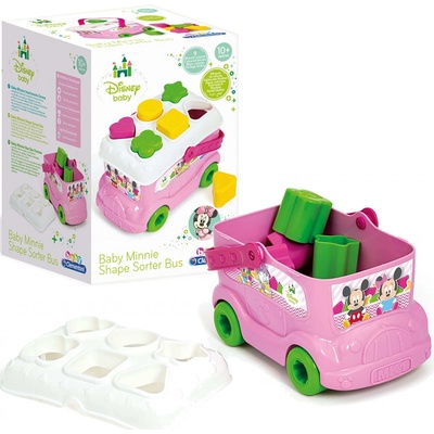 CLEMENTONI BABY Disney Vkládací autobus Minnie