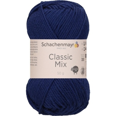 Schachenmayr Classic Mix 00050 Navy Плетива прежда (9807015-00050)