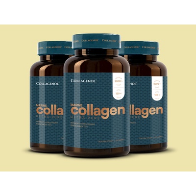 Herbavia Collagenol 2+1 zadrma mořský collagen 3 x 120 kapslí