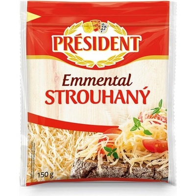 Président Emmental strúhaný 150 g