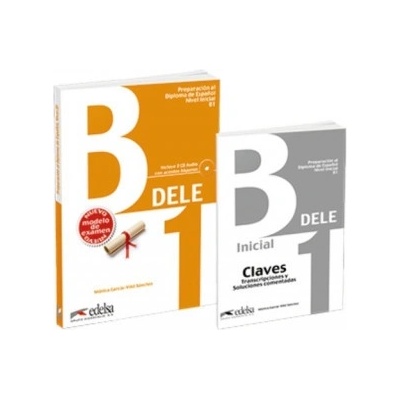 Pack DELE B1 libro + claves. Edición 2020