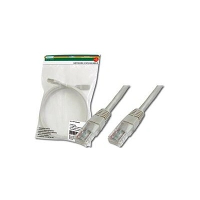 Digitus DK-1512-050 Patch UTP, CAT 5e, AWG 26/7, 5m, šedý