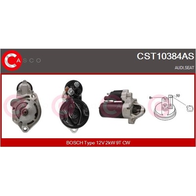 CASCO Štartér CST10384AS