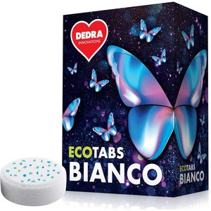 Dedra BIANCO | Таблетки за бяло пране | активно избелване и ензими | ECOTABS | 26 таблетки