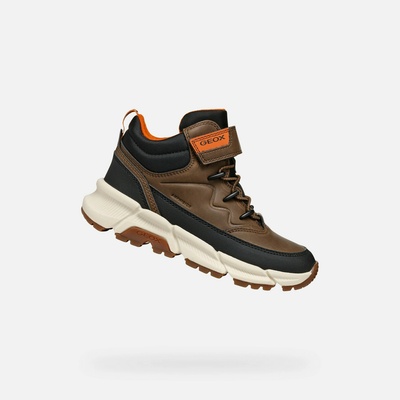 Geox Кафява момчешка членкова обувка Geox Flexyper Plus Boy Geox | Kafyav | Момчешки | 36