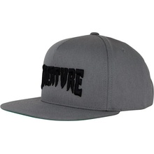 CREATURE Mono Logo Snapback Structured Hat Grey 158211
