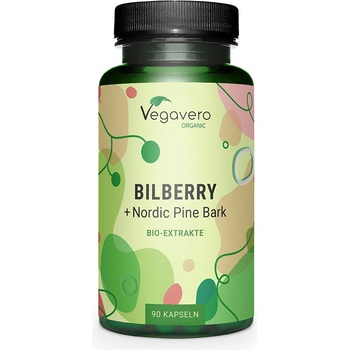 Vegavero Черна боровинка + екстракт от Бор 90 капсули | Vegavero (VV-VITA-262)