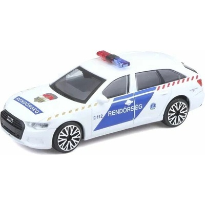 Bburago Maďarské policajné auto Audi A6 Avant 1 43
