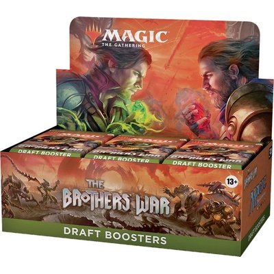 Wizards of the Coast Magic The Gathering The Brothers War Draft Booster Box