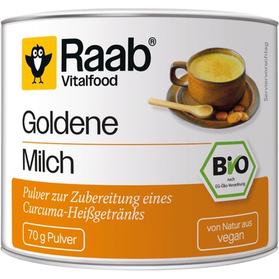 Raab Vitalfood GmbH Златно мляко Био - 70 г