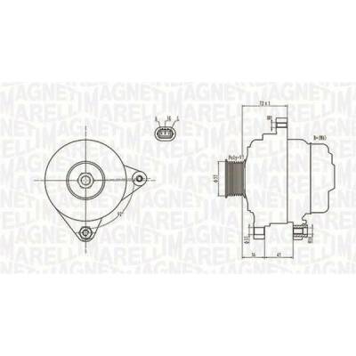 generátor MAGNETI MARELLI 063731792010