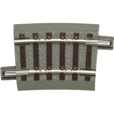 Roco Geoline Kolej oblouková R2 7,5° s podložím 61129 – Zboží Mobilmania