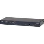 ATEN Altusen 8-портов мултиинтерфейсен (DisplayPort, HDMI, DVI, VGA) KVM превключвател Cat 5 KH1508A (KH1508A)