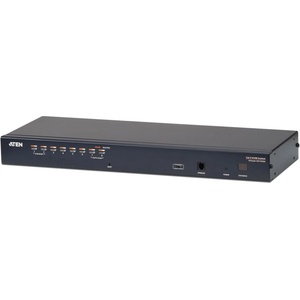 ATEN Altusen 8-портов мултиинтерфейсен (DisplayPort, HDMI, DVI, VGA) KVM превключвател Cat 5 KH1508A (KH1508A)
