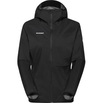 Mammut Дамско водоустойчиво яке Mammut Women's Ducan Light Hardshell Hooded Jacket Waterproof jacket - Black (102-5108-0112)