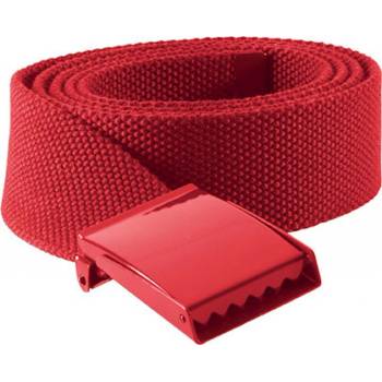 K-UP pásek s kovovou přezkou Lentils červená