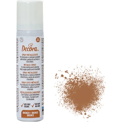 Decora Metalický sprej bronzový 75 ml