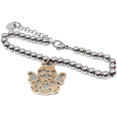 Jan Kos jewellery náramek z chirurgické oceli anděl 12116480