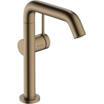 Hansgrohe Tecturis S - Смесител за мивка с изпразнител Push-Open, CoolStart, EcoSmart, четкан бронз 73360140 (73360140)