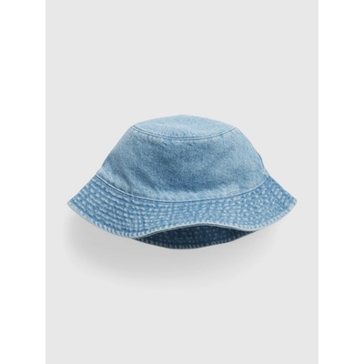 GAP Baby džínsový klobúk Modrá