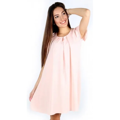 Рени Стил Русе Свободна лятна рокля в цвят банан (689.2)