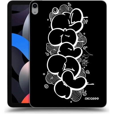 Picasee silikónový obal Apple iPad Air 4 10.9 2020 Throw up prehľadný