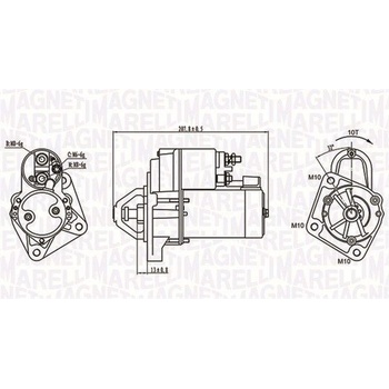 Štartér MAGNETI MARELLI MQS1289