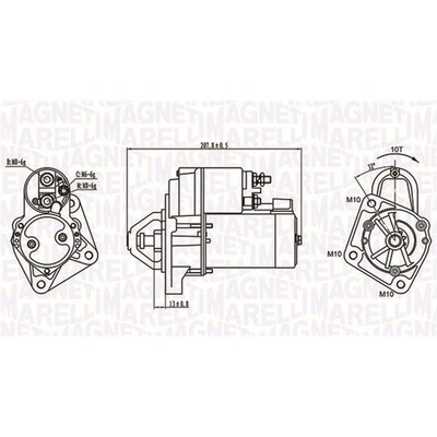 Štartér MAGNETI MARELLI MQS1289
