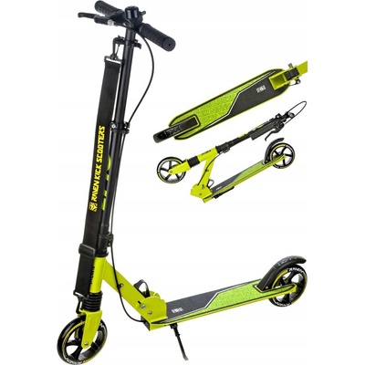Raven Epic lime s ruční brzdou zelená